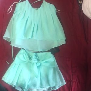 Two-piece (top & shorts)